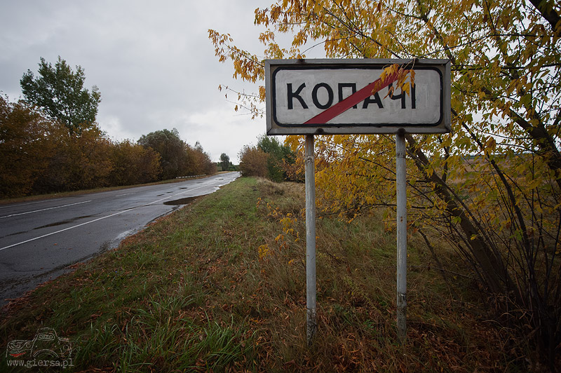 Wieś Kopacze (Koпaчi) koło Czarnobyla - 29.09.2011