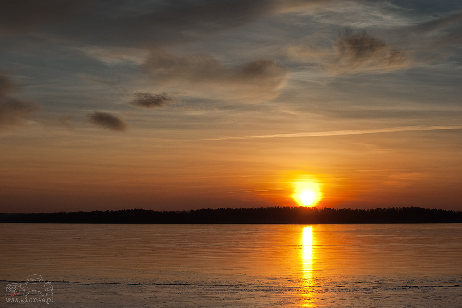 Słupie - jezioro Wigry - 30.12.2013