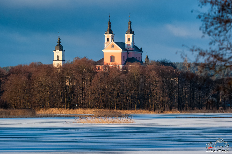 Stary Folwark - jezioro Wigry - zima 2016/2017