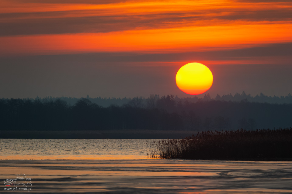 Cimochowizna - jezioro Wigry - 07.02.2016