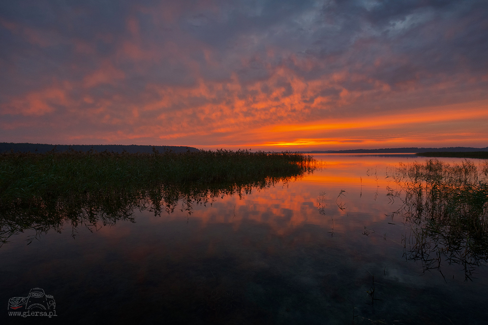 Jezioro Wigry, zatoka Słupiańska - 07.10.2018