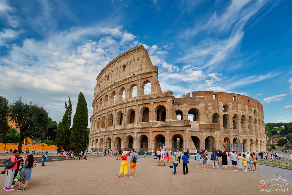 Koloseum - Rzym, Włochy - czerwiec 2018