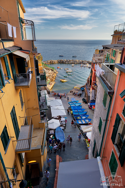 Cinque Terre - Riomaggiore - Włochy, czerwiec 2019