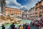 Rzym - Fontana di Trevi - czerwiec 2018