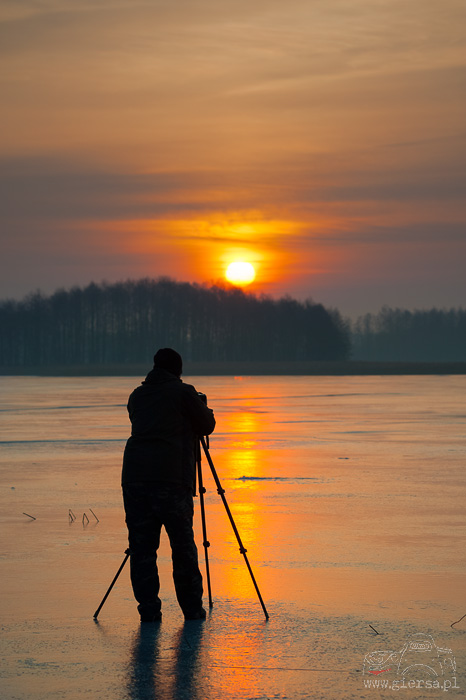 Jezioro Wigry - Stary Folwark - 21.02.2015
